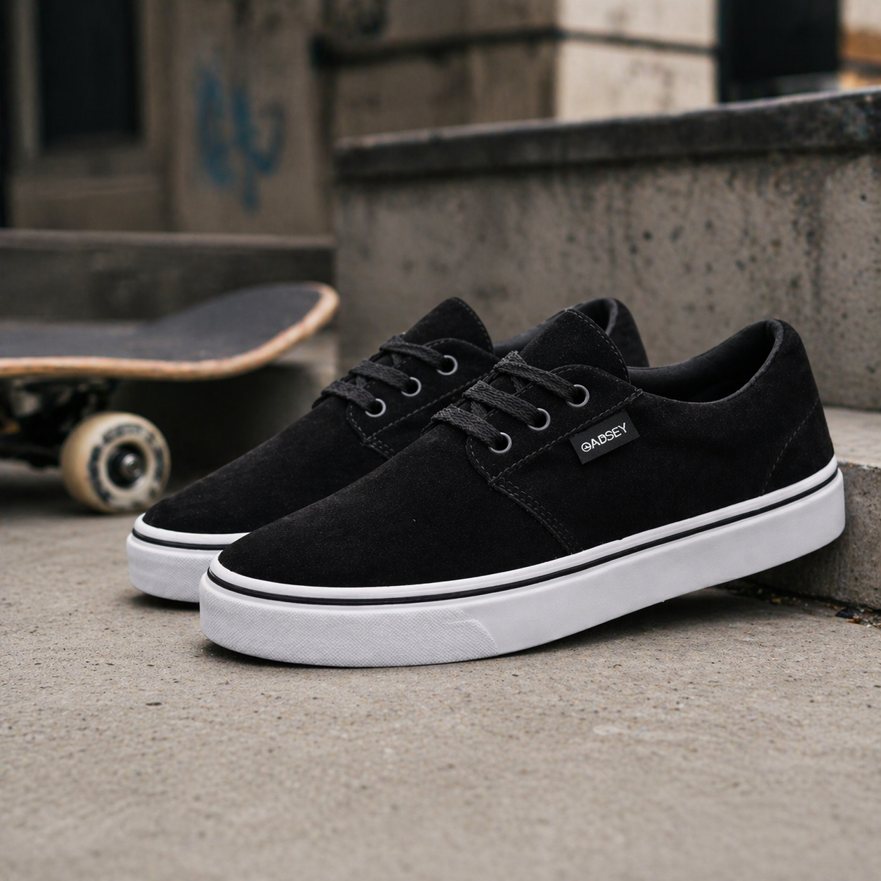 Tenis Oadsey Sb Street Preto e Branco