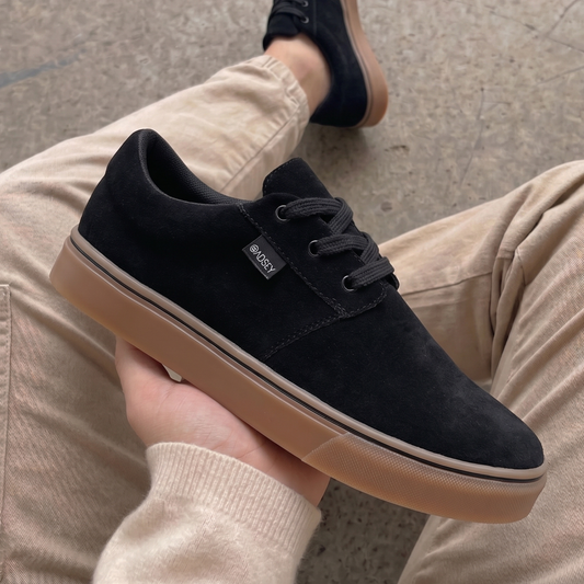 Tenis Oadsey Sb Street Preto Sola Latex